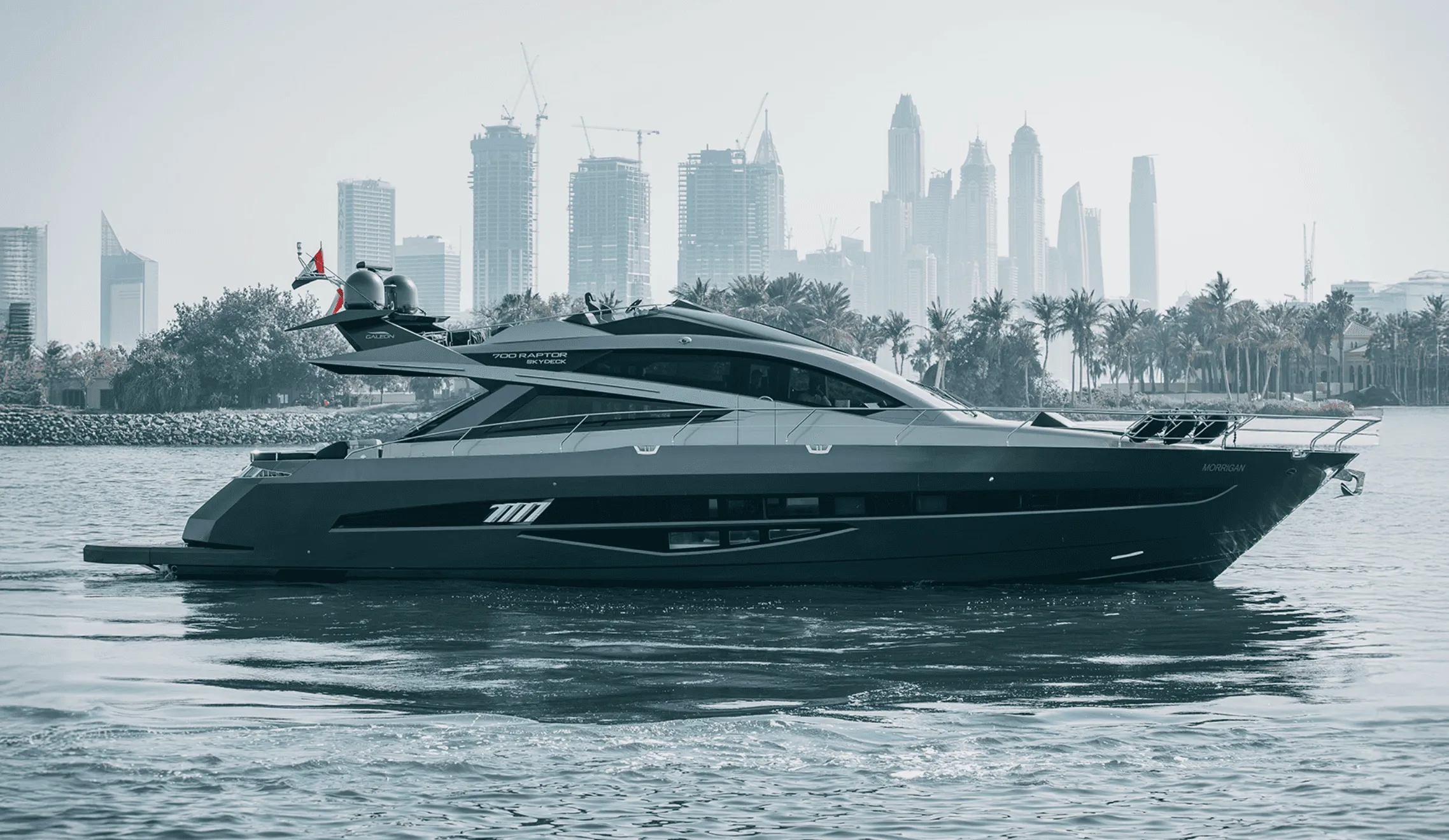 Morrigan Yacht 70ft yacht in Dubai